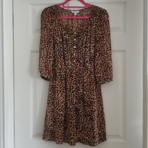 Charming Charlie, Small, Leopard Print Dress